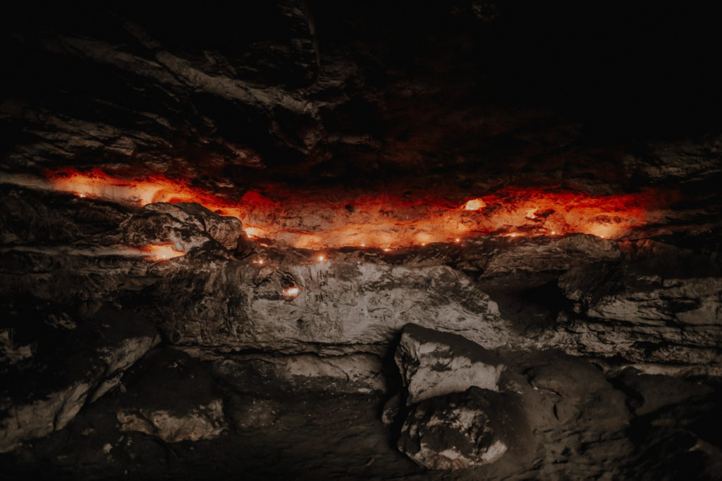 Sächsische Schweiz Winter Wandern Lichterhöhle