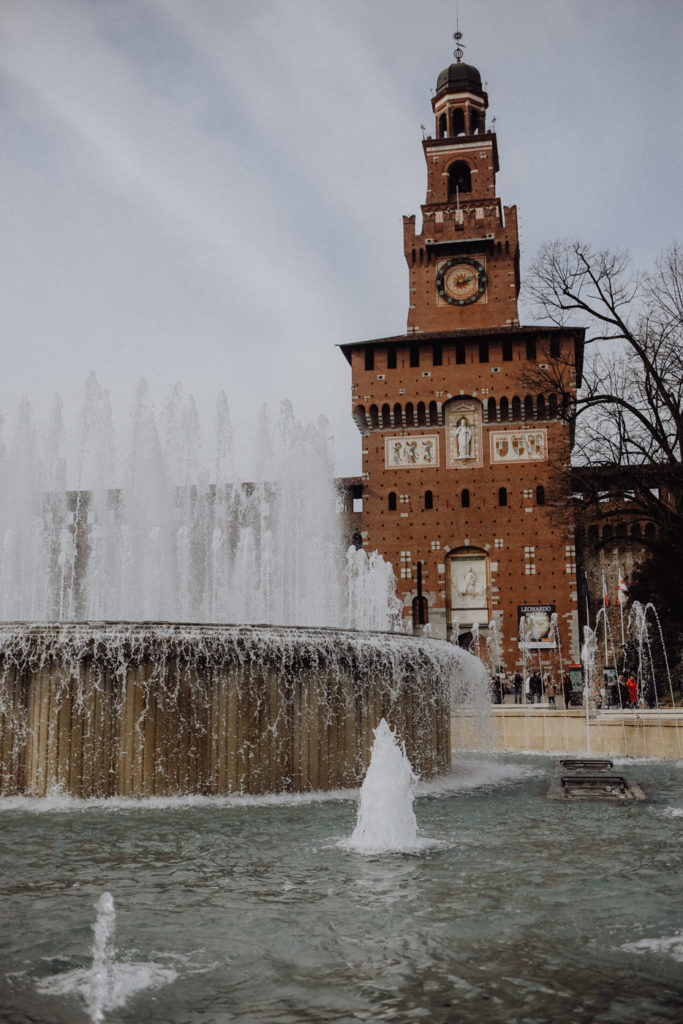 Mailand Sehenswürdigkeiten Castello Sforzesco