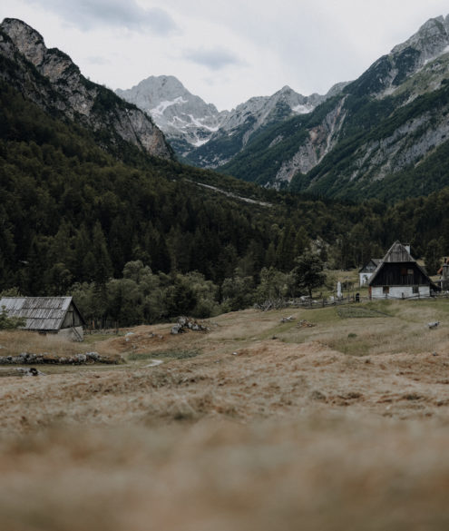 Wandern Slowenien Soca Quelle Wasserfall Zapotok