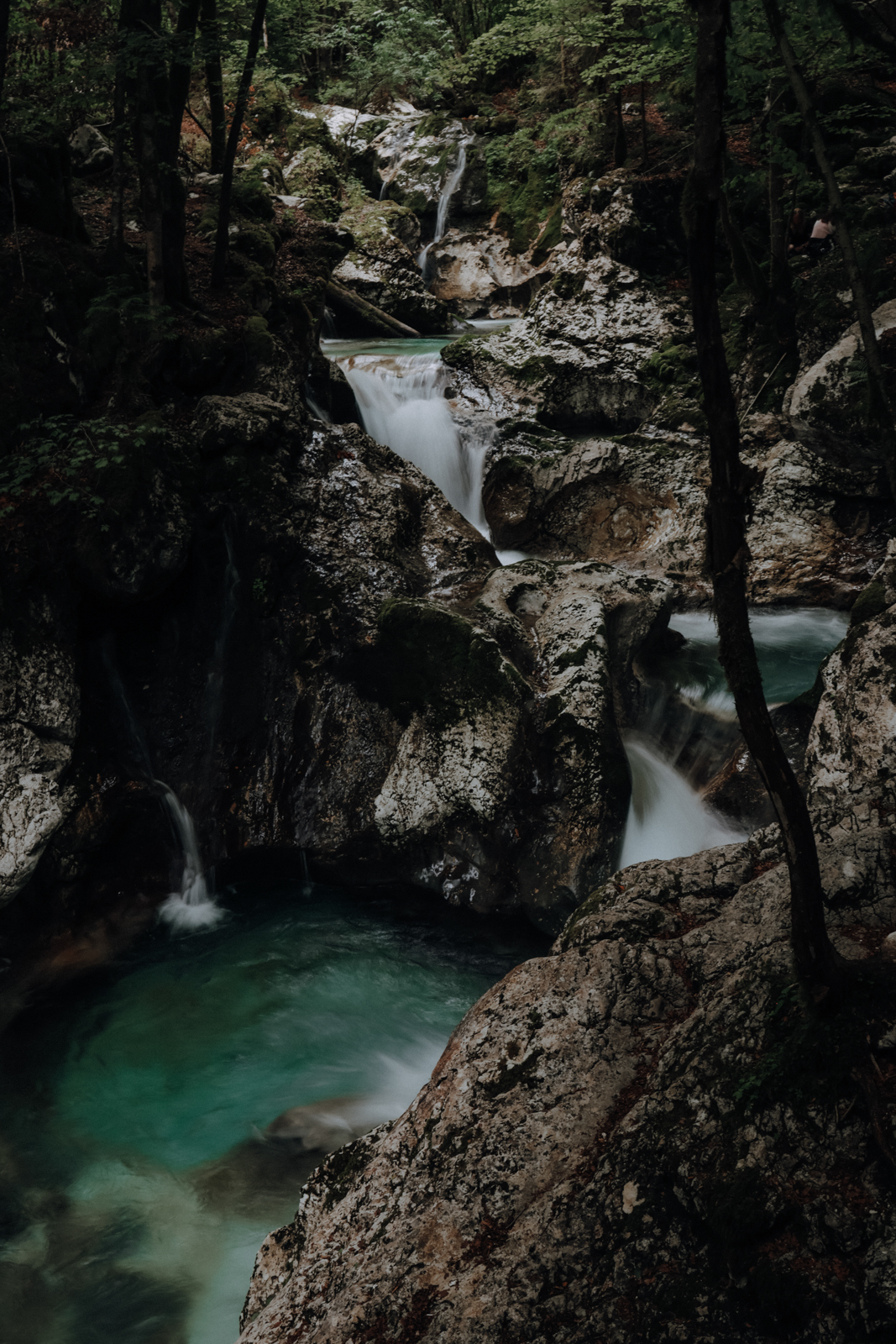 Wandern Slowenien Šunikov vodni gaj