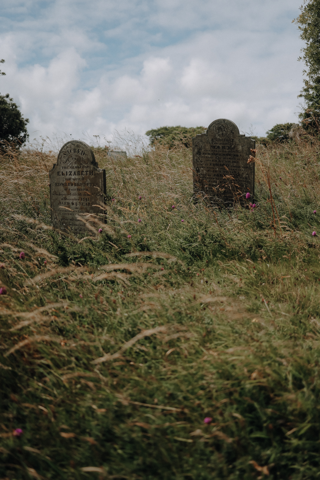 South West Coast Path Etappen Planung Friedhof Uny Lelang