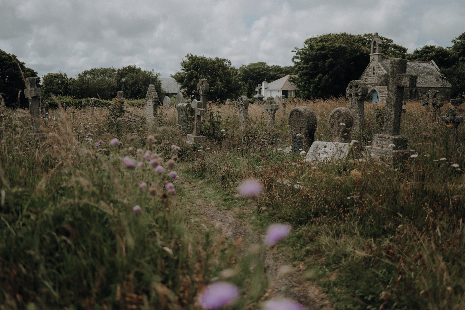 South West Coast Path Etappen Planung Friedhof Uny Lelang