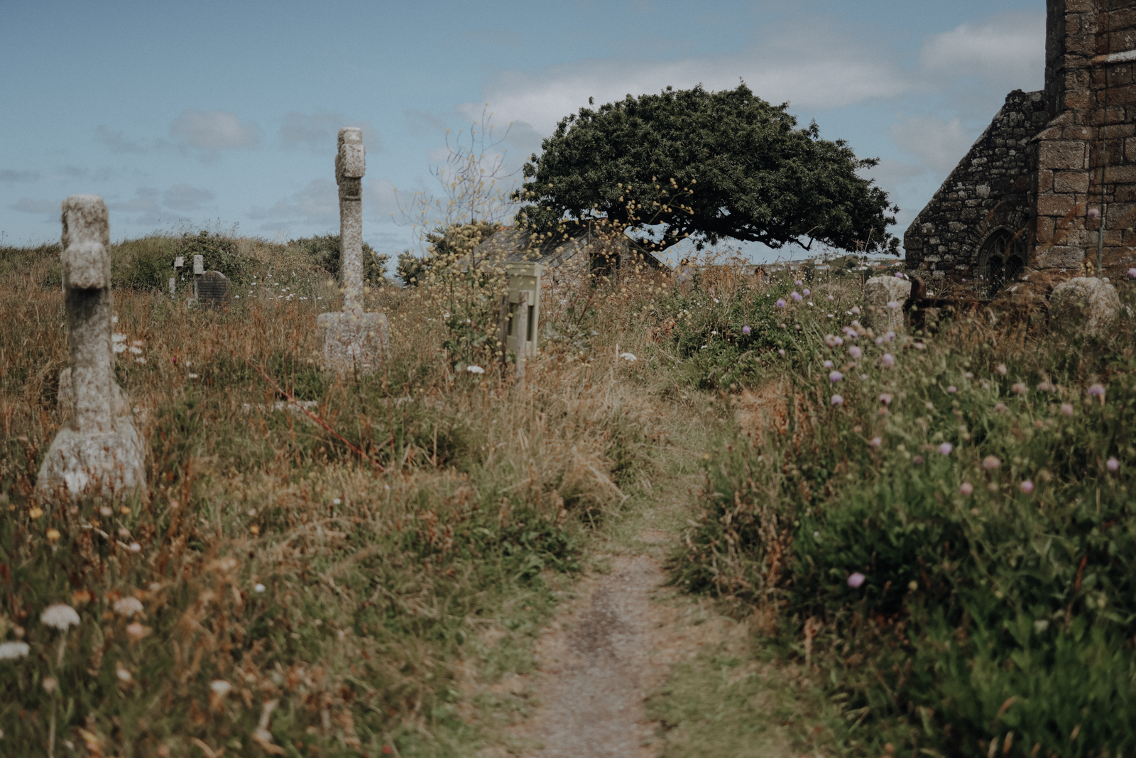 South West Coast Path Etappen Planung Friedhof Uny Lelang