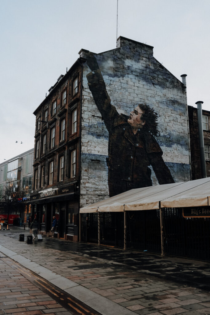 Glasgow Sehenswürdigkeiten Mural Walk