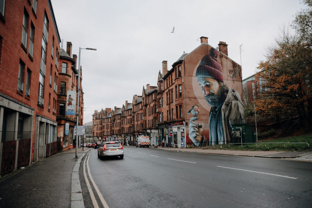 Glasgow Sehenswürdigkeiten Mural Walk