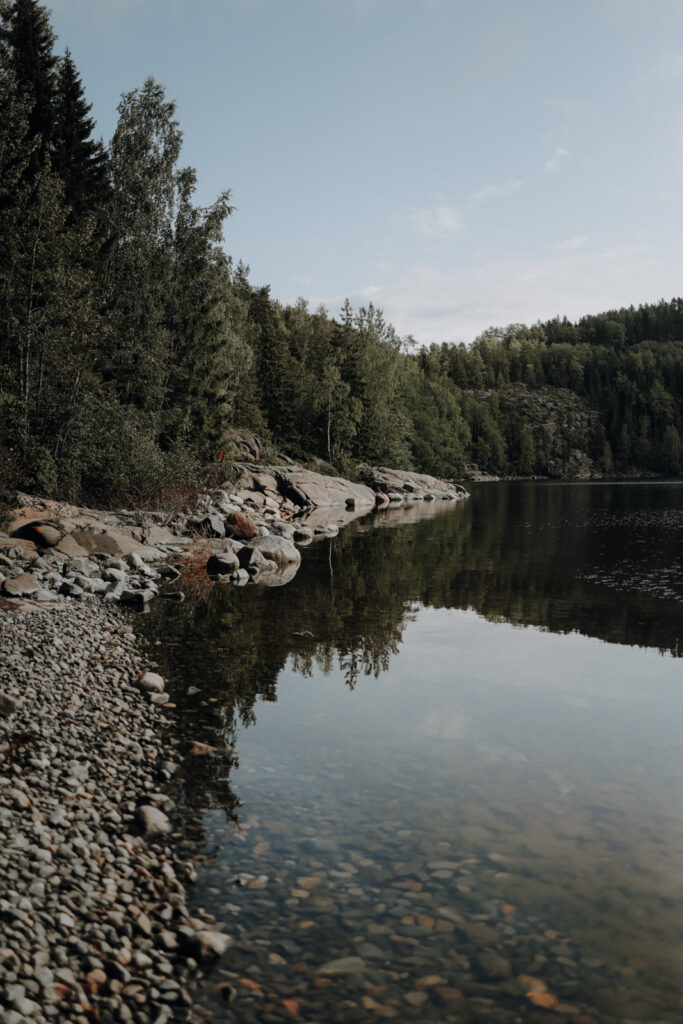 Höga Kustenleden Landschaft