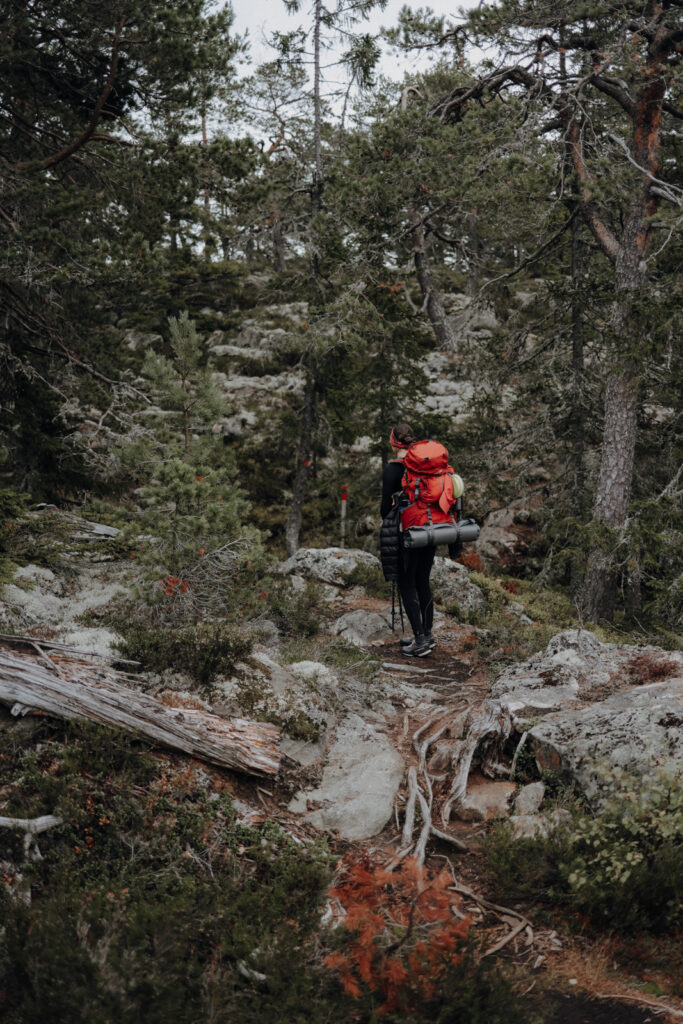 Höga Kustenleden Etappen