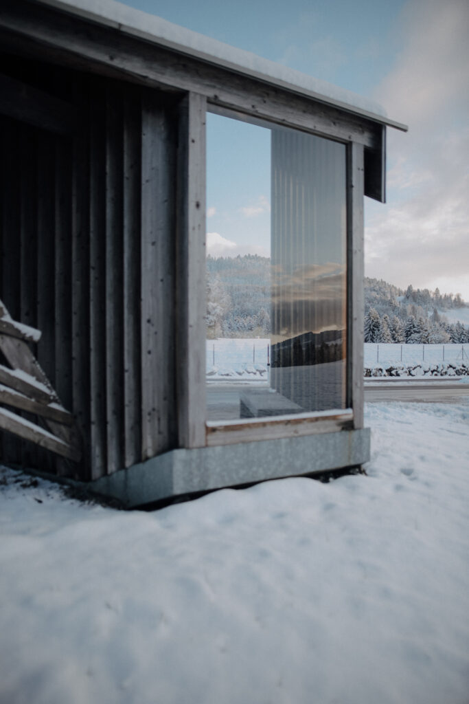 Bregenzerwald Bushaltestellen Busstop Krumbach