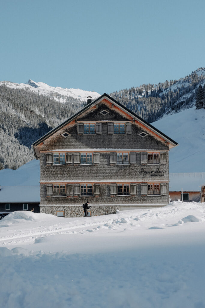 Bregenzerwald Schönenbach Gasthaus Egender