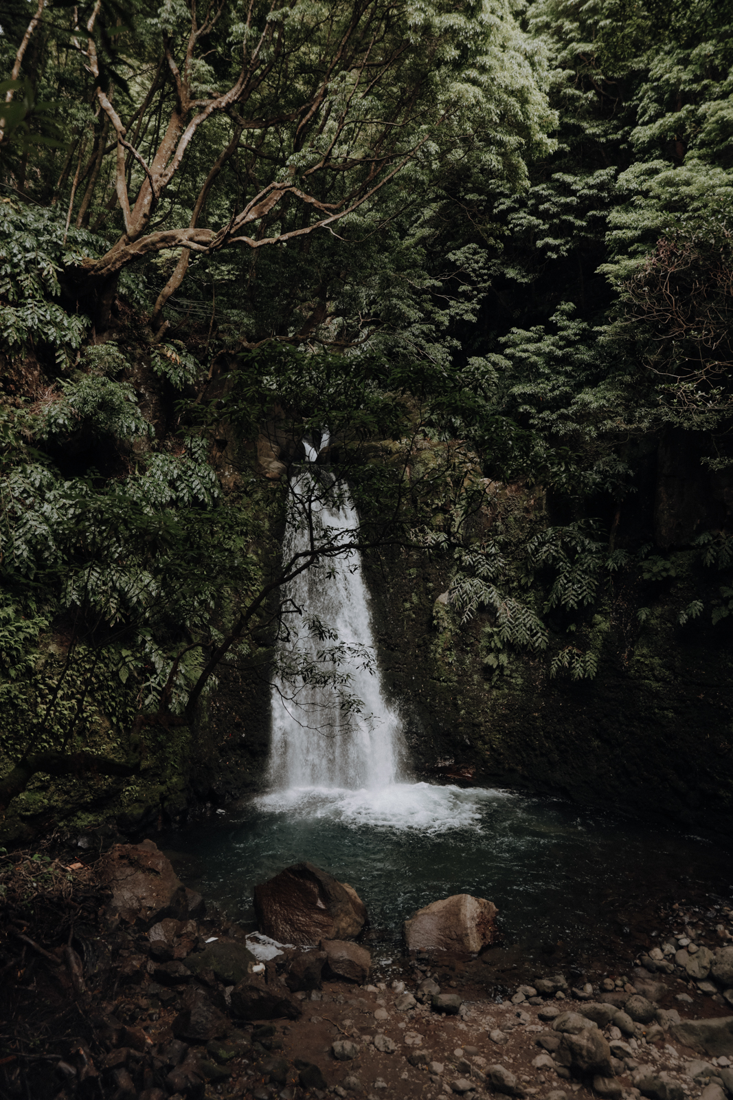 Sao Miguel Azoren Salto do Prego Saguinho