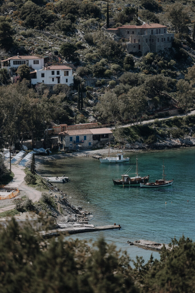 Hydra Griechenland Mandraki Beach