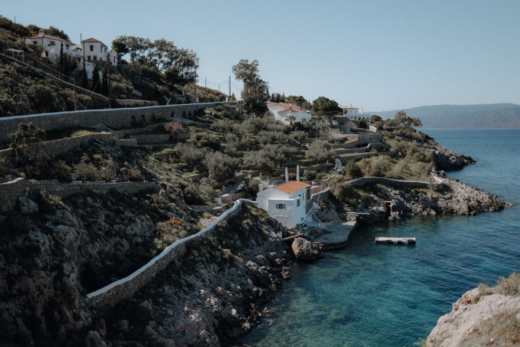 Hydra Griechenland Mandraki Beach