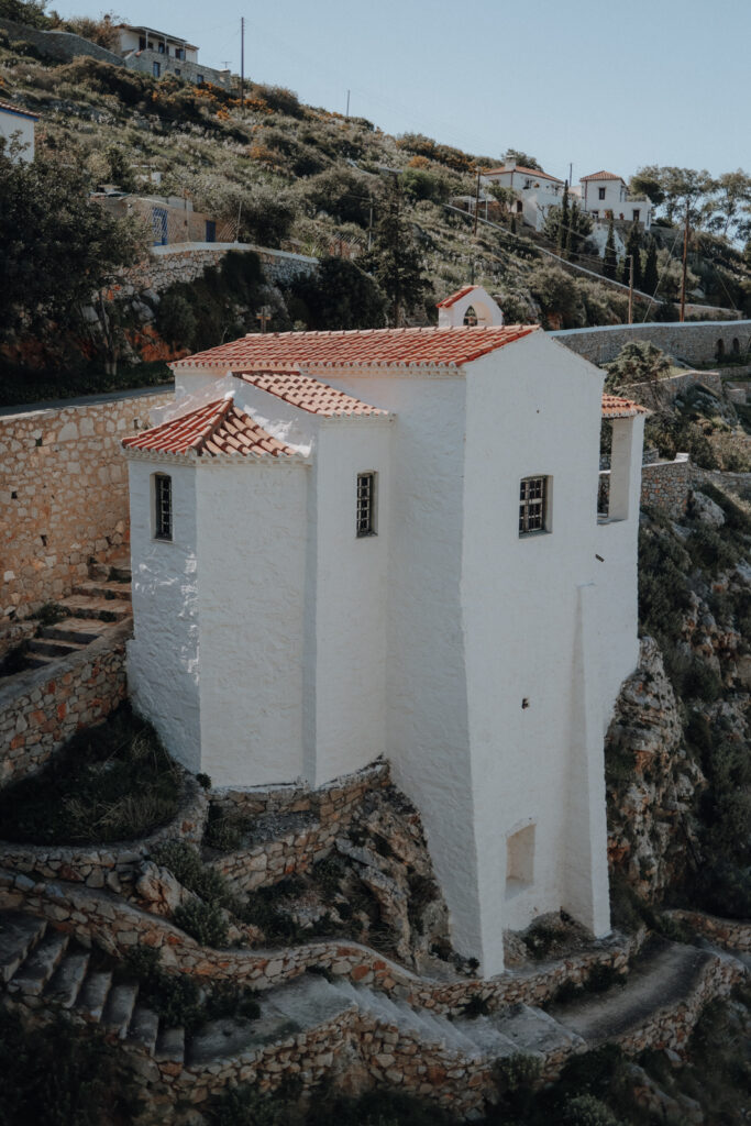 Hydra Griechenland Mandraki Beach