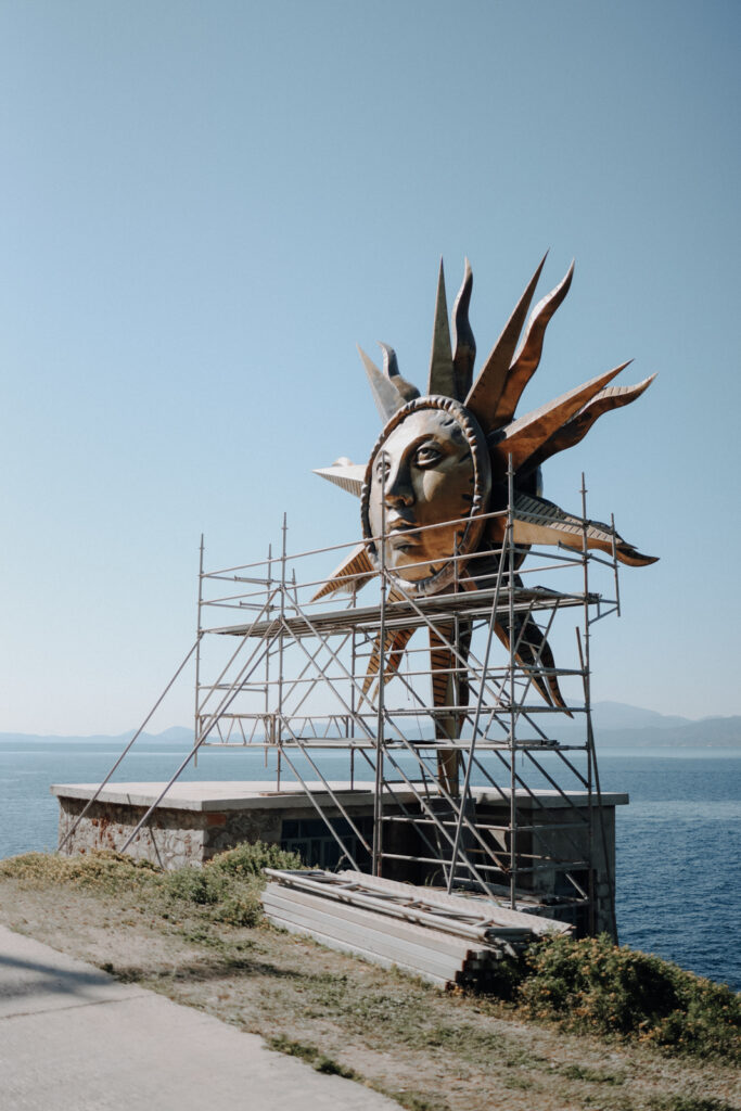 Hydra Griechenland Mandraki Beach