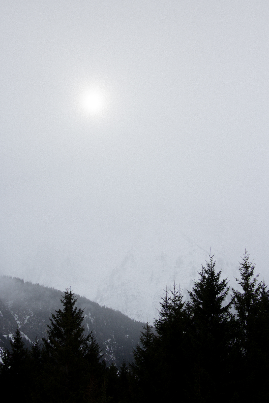 Wandern Naturpark Reutte Lechweg im Winter