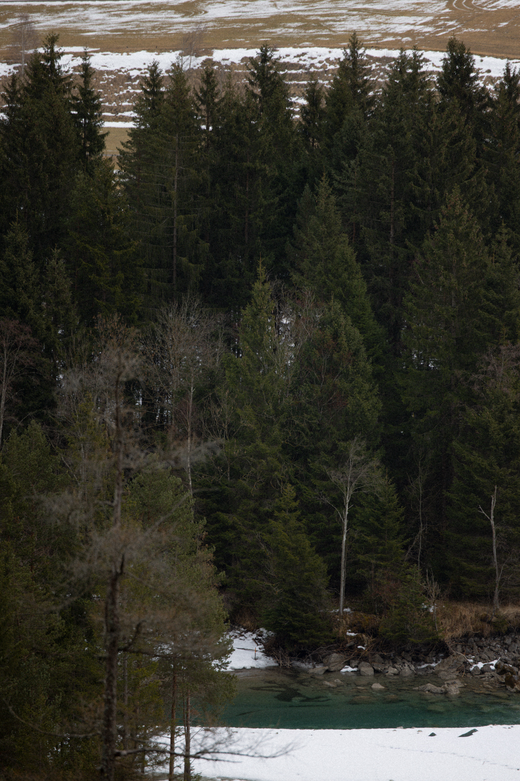 Wandern Naturpark Reutte Lechweg im Winter