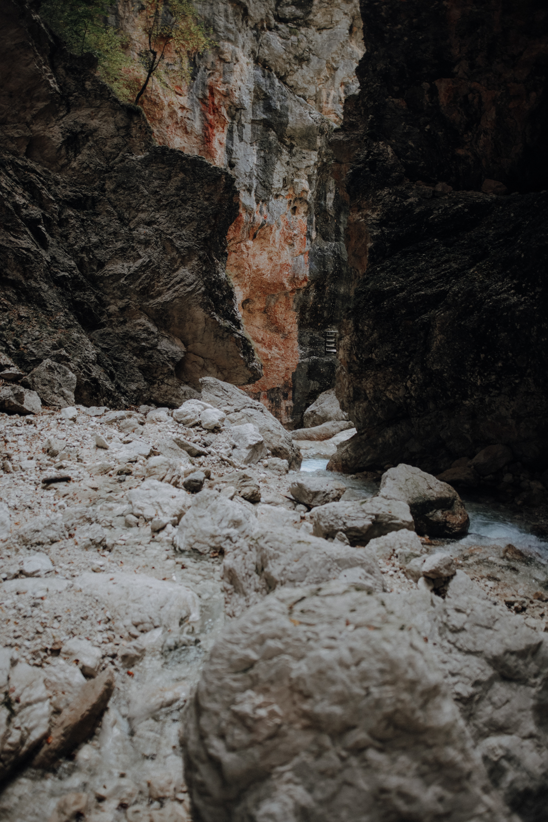 Soca Tal Wandern Mlinarica Schlucht