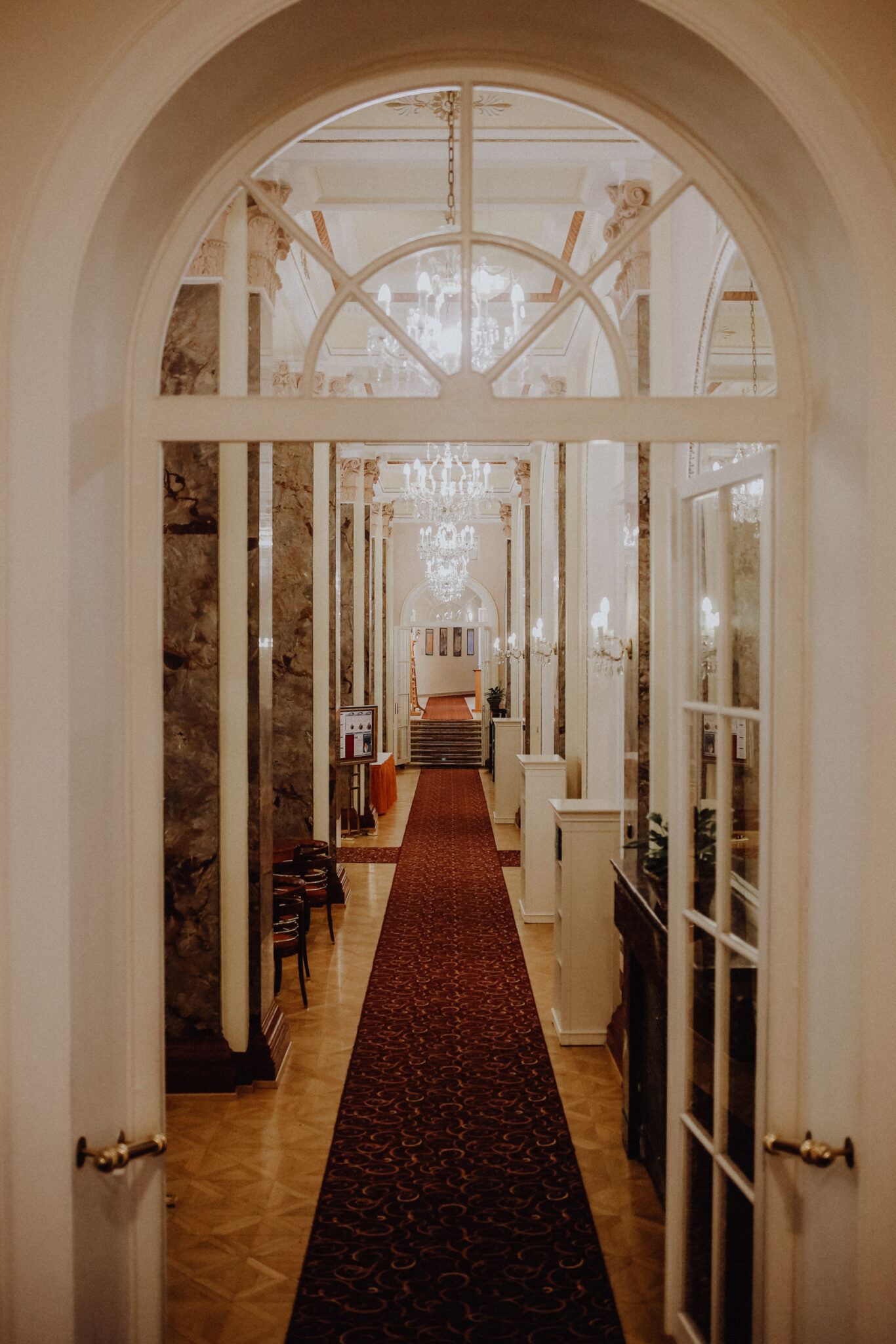 Erzgebirge Tschechien Radium Palace Jachymov