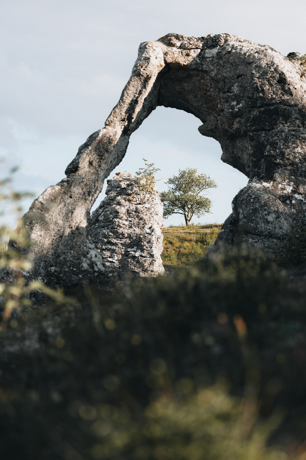 Gotland Lergrav Rauken