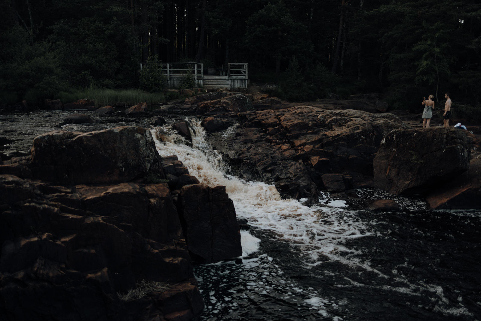 Halland Geheimtipp Kvarnfallet Wasserfall